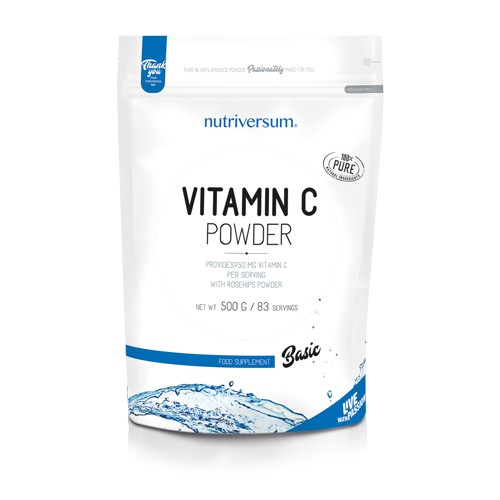 Basic C Vitamin Powder G Fittprotein Hu