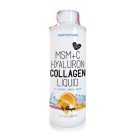 WSHAPE MSM+C Hyaluron Collagen Liquid folyékony all-in-one szépségápolási formula - narancs