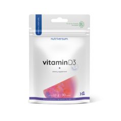 Nutriversum Vitamin D3 30 tabletta