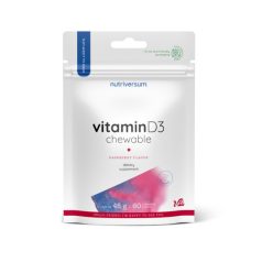 Nutriversum Vitamin D3 60 rágótabletta
