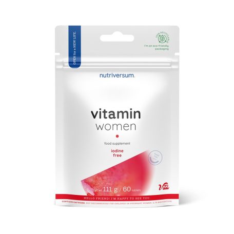 Nutriversum Vitamin Women Iodine Free 60 tabletta