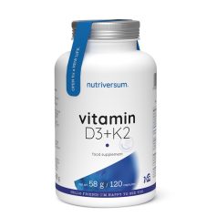 Nutriversum Vitamin D3 + K2 120 kapszula