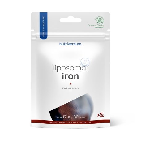 Nutriversum Liposomal Iron liposzómás vas 30 tabletta