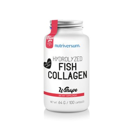 WSHAPE Fish Collagen Hydrolyzed 100 kapszula