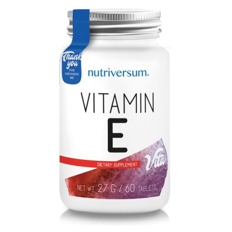VITA Vitamin E 60 tabletta