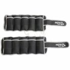 Csukló- és bokasúly Aktivsport 2x2 kg fekete-szürke, állítható