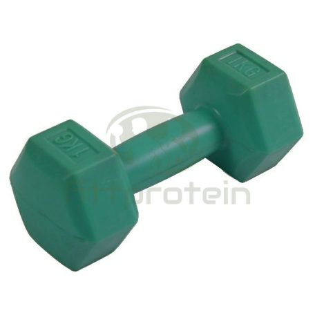 Kézisúlyzó cementes Aktivsport 1 kg zöld