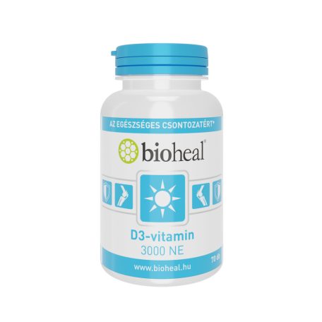 Bioheal D3-vitamin 3000 NE 70 kapszula