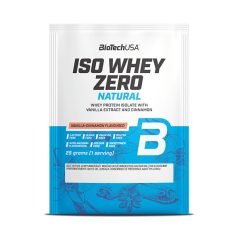 Biotech Iso Whey Zero Natural italpor 25g Vanília Fahéj