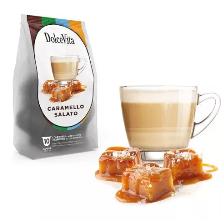 Dolce Vita sós karamellás kávé Nepresso 10 kapszula