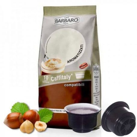 Caffé Barbaro mogyorós kávé Tchibo kompatibilis 10 kávékapszula