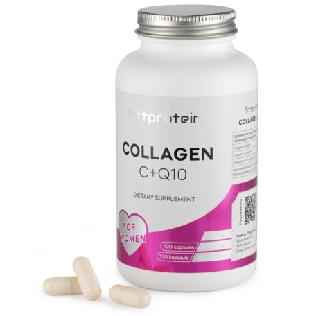 Fittprotein Collagen C+Q10 - 120 kapszula