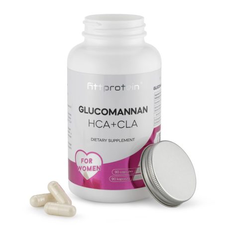 Fittprotein Glucomannan HCA+CLA (komplex étvágycsökkentő formula)