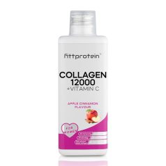 Fittprotein Collagen 12000mg +Vitamin C Almás fahéjas íz