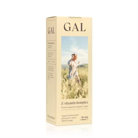 GAL E-vitamin cseppek címke