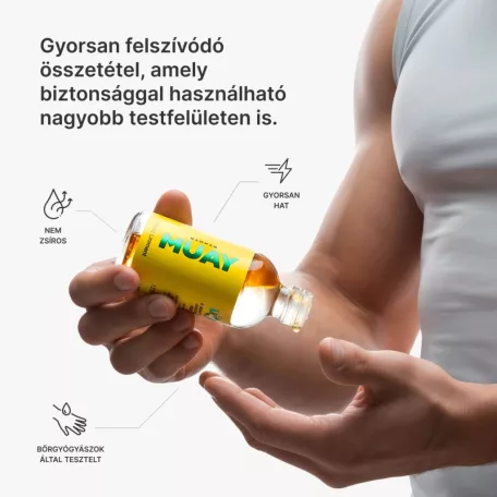 Namman MUAY Boxing Liniment Melegítő olaj masszázshoz, izmokra és ízületekre 120ml