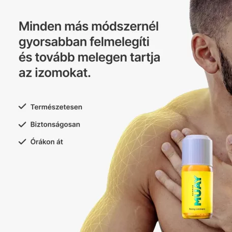 Namman MUAY Boxing Liniment Melegítő olaj masszázshoz, izmokra és ízületekre 120ml