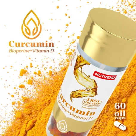 Nutrend Curcumin d vitaminnal