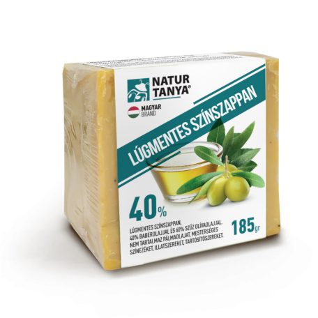 Natur Tanya Najel 40%-os bio babérfaolaj tartalmú színszappan 185g