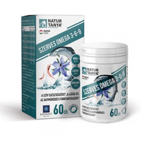 Szerves Omega 3-6-9 60 tabletta