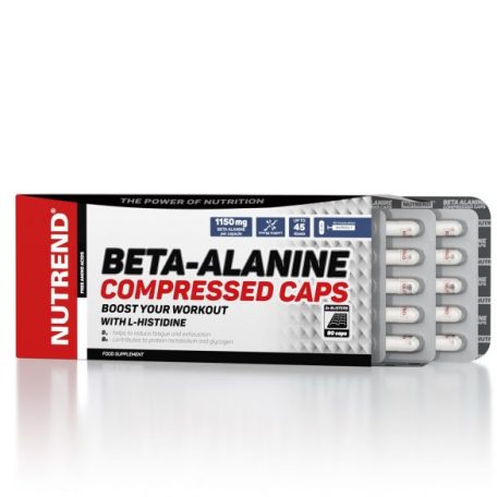 Nutrend Beta-Alanine Compressed Caps 90 kapszula