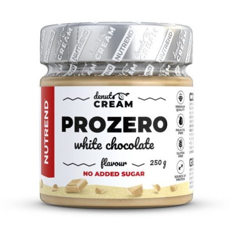 Nutrend DeNuts Cream Prozero White Chocolate 250g