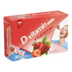   OCSO D-vitamin + Kalcium Szájban Oldódó Granulátum 30 tasak