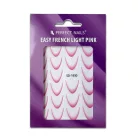 Körömmatrica - Easy French Light Pink - Perfect Nails