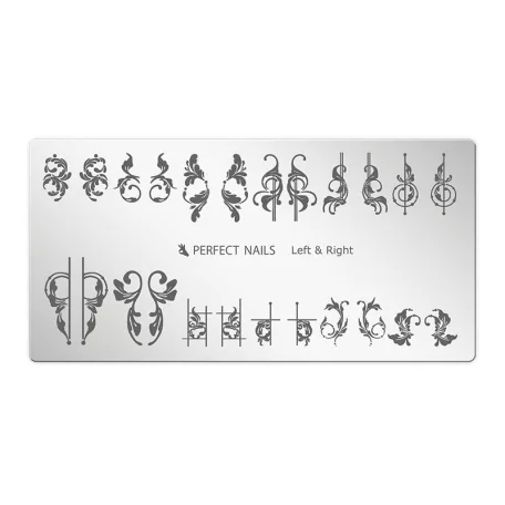 Körömnyomda Lemez - Left & Right - Perfect Nails