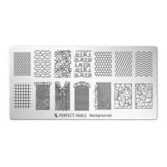 Körömnyomda Lemez - Backgrounds - Perfect Nails
