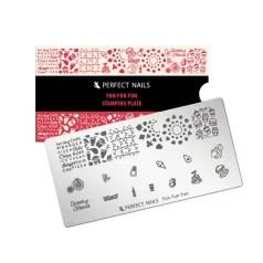 Körömnyomda lemez - Fun Fun Fun - Perfect Nails