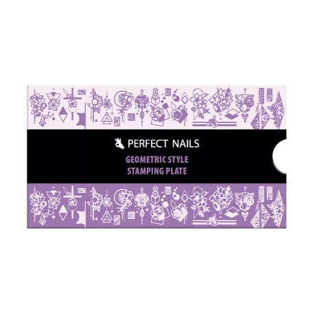 Körömnyomda Lemez - Geometric Style - Perfect Nails