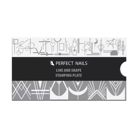Körömnyomda Lemez - Line & Shape - Perfect Nails