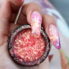   Color Magic Flakes - Körömdíszítő pehely - Corall - Perfect Nails