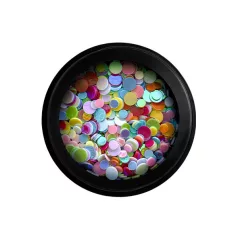 3D Körömdíszítő Konfetti - Colorful - Perfect Nails