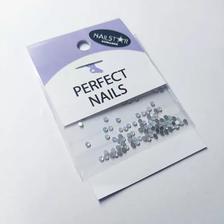 NailStar Strasszkő SS5 - White Opal - 100db - Perfect Nails