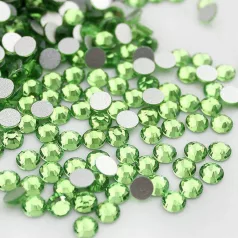 Nailstar strasszkő SS3 - Light Green 100db - Perfect Nails