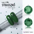 Nailstar strasszkő SS3 - Dark Green 20db - Perfect Nails