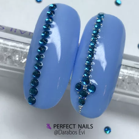Nailstar strasszkő SS5 - Cape Blue 100db - Perfect Nails