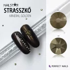 Nailstar strasszkő SS3 - Mineral Golden 20db - Perfect Nails