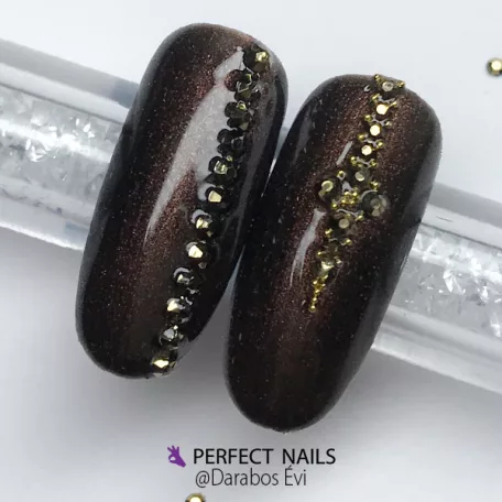 Nailstar strasszkő SS5 - Mineral Golden 100db - Perfect Nails