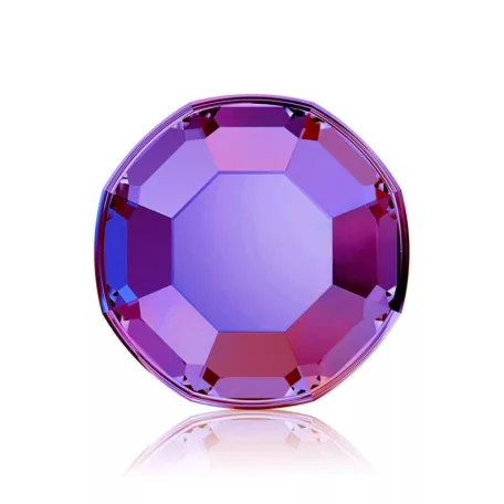Nailstar strasszkő SS3 - Dark Purple AB 100db - Perfect Nails
