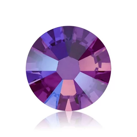 Nailstar strasszkő SS5 - Dark Purple AB 100db - Perfect Nails
