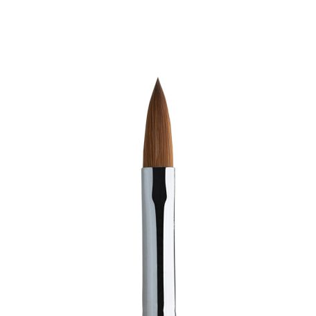 Porcelán Polygel Műkörömépítő Ecset - Wood Acryl - Advanced #12 - Perfect Nails