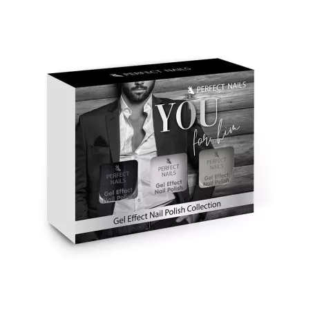 Gél Lakk Hatású Körömlakk Kollekció 3x7ml - You for him - Perfect Nails