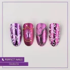 Chrome Powder - Körömdíszítő Krómpor - Lila - Perfect Nails