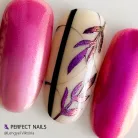 Chrome Powder - Körömdíszítő Galaxy Krómpor - Pink #3 - Perfect Nails