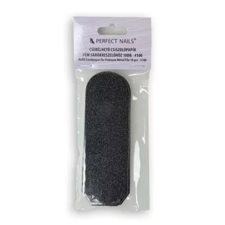 Cserélhető Csiszolópapír Fém Sarokreszelőhöz 10db - #100 - Perfect Nails