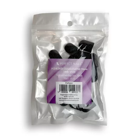 Pedikűrös csiszolósapka 10mm 10db - #120 - Perfect Nails