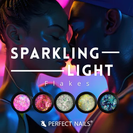 Sparkling Flakes Körömdíszítő Pehely  - Nordic Light - Perfect Nails